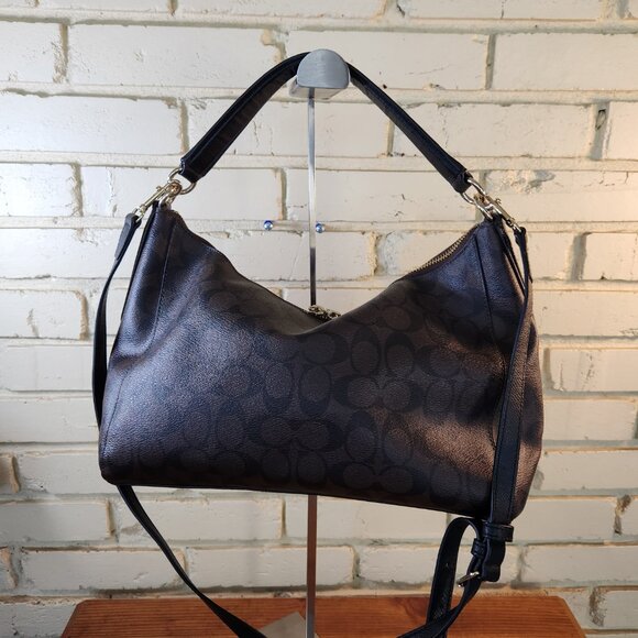 Euc Coach Celeste Signature 2 Way Shoulder Bag Purse - Picture 2 of 13